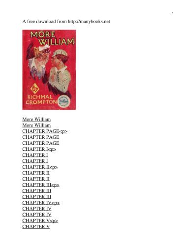 More William