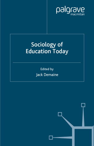 Sociology of Education Today