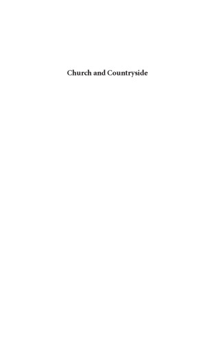 Church and Countryside : Insights from Rural Theology