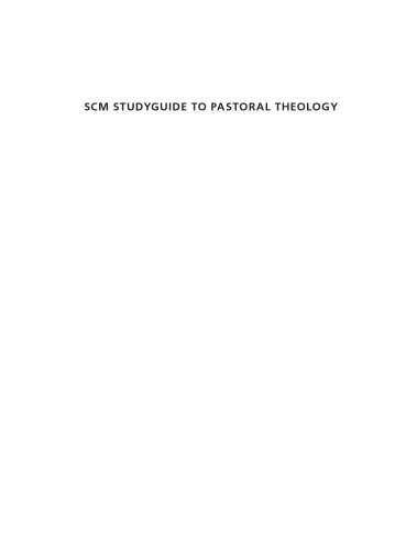 SCM Studyguide Pastoral Theology