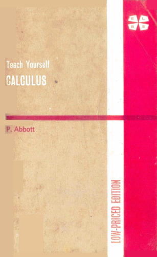 Teach Yourself Calculus