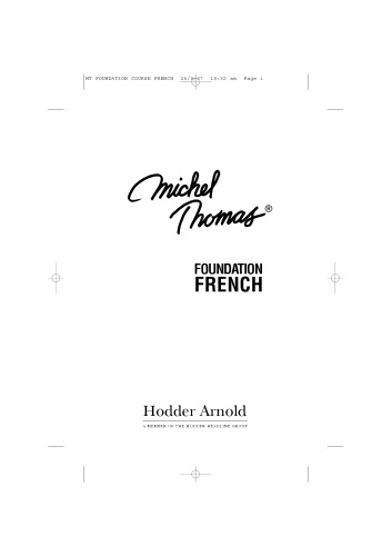 Michel Thomas French