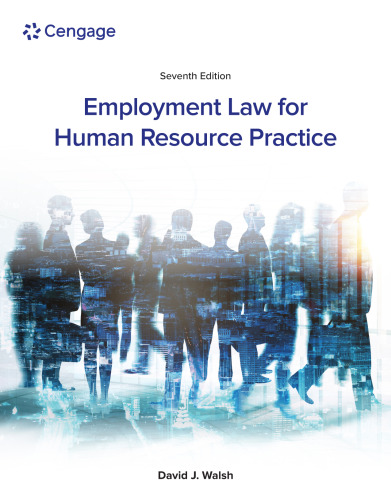 Employment Law for Human Resource Practice 7th Edition
