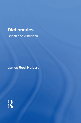 Dictionaries: British and American