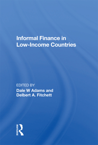 Informal Finance In Low-income Countries
