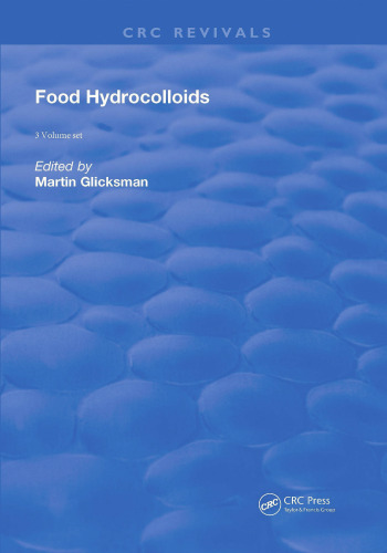 Food Hydrocolloids, 3-Volume Set
