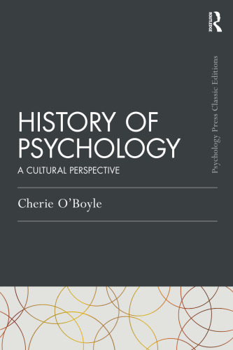 History of Psychology: A Cultural Perspective