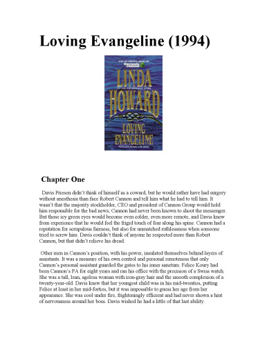Loving Evangeline
