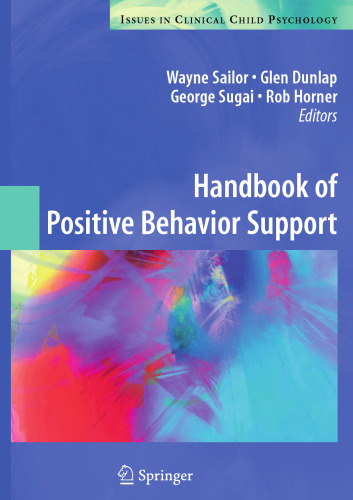 Handbook of Positive Behavior Support
