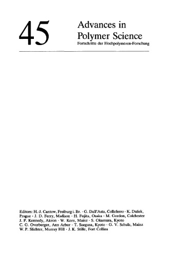 Interactions Between Macromolecules In Solution And Intermacromolecular Complexes