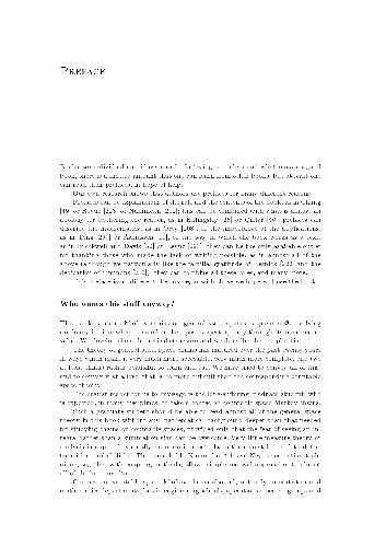 Markov Chains and Stochastic Stability