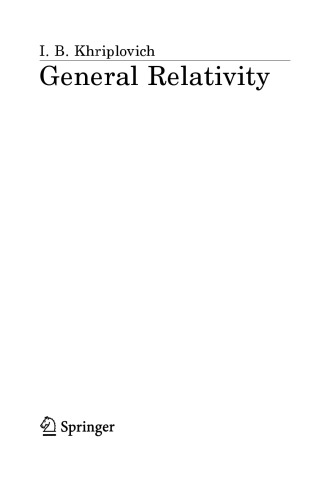 General relativity