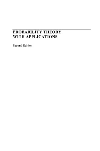 Probability Theory with Applications