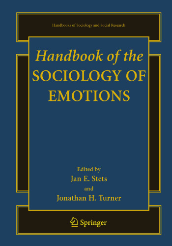 Handbook of the Sociology of Emotions
