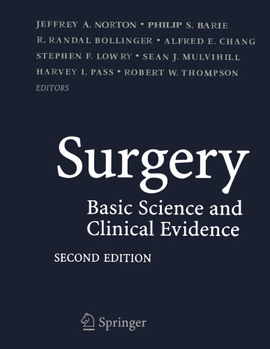 Surgery: Basic Science and Clinical Evidence