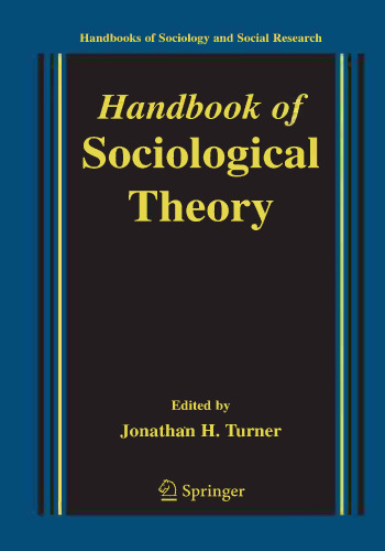 Handbook of Sociological Theory