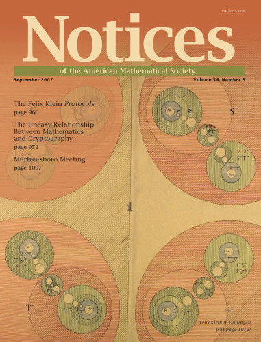 Notices of the American Mathematical Society