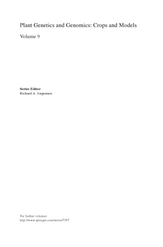 Plant Cytogenetics: Genome Structure and Chromosome Function