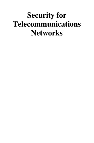 Security for Telecommunications Networks
