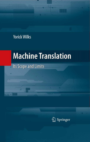 Machine translation: its scope and limits