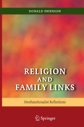 Religion and Family Links: Neofunctionalist Reflections