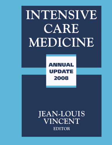 Intensive Care Medicine: Annual Update 2008