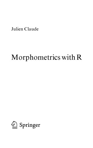 Morphometrics with R