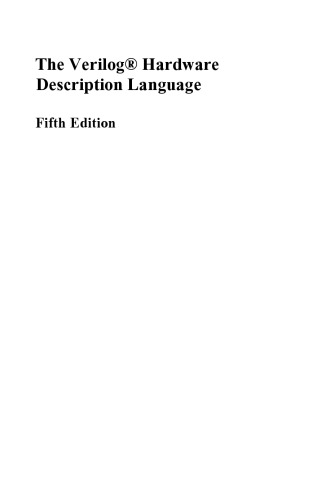 The Verilog® Hardware Description Language