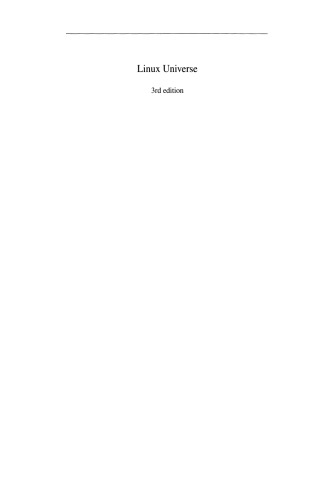 Linux Universe: Installation and Configuration