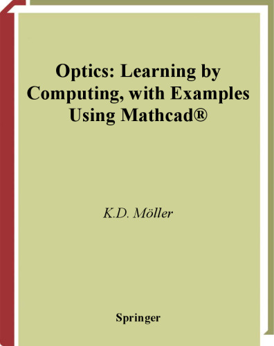 Optics: learning by computing with examples using MathCAD