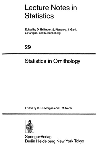 Statistics in Ornithology