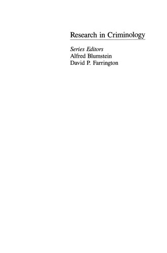 Developments in Crime and Crime Control Research: German Studies on Victims, Offenders, and the Public