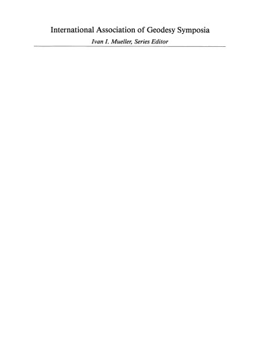 Global Positioning System: An Overview: Symposium No. 102 Edinburgh, Scotland, August 7–8, 1989