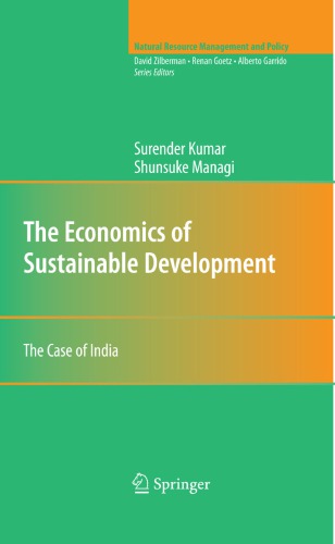 The Economics of Sustainable Development: The Case of India