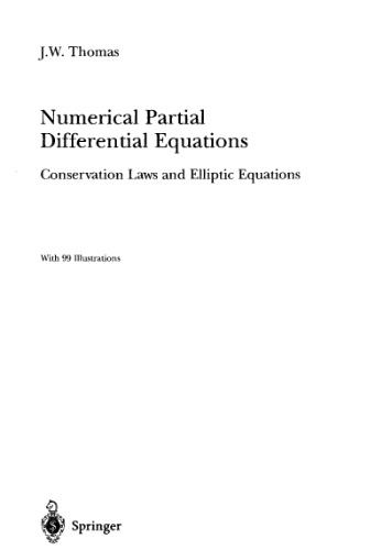 Numerical Partial Differential Equations: Conservation Laws and Elliptic Equations