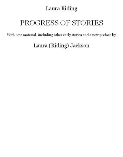 Progress of Stories