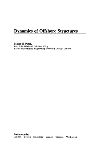 Dynamics of Offshore Structures