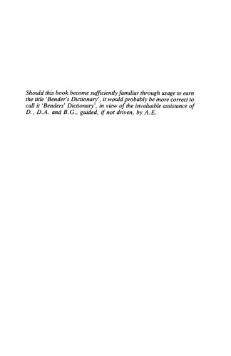 Dictionary of Nutrition and Food Technology