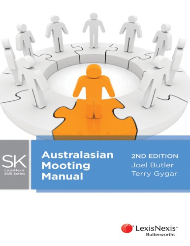 Australasian mooting manual