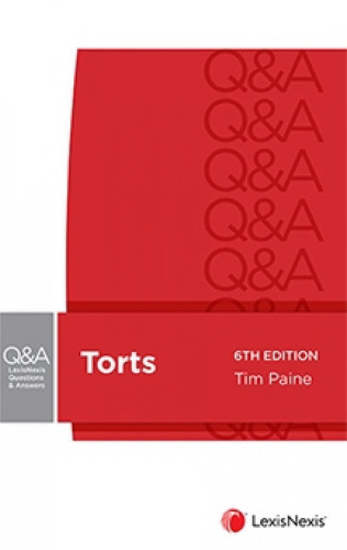 LexisNexis Questions and Answers Torts