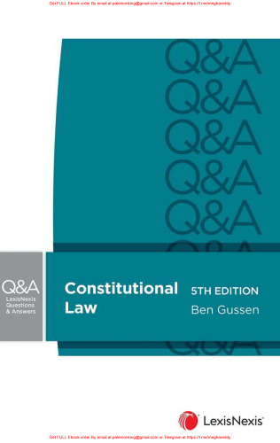 LexisNexis Questions and Answers Constitutional Law