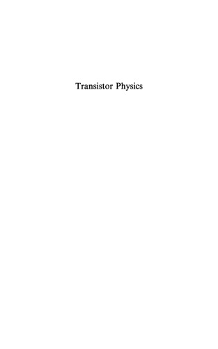 Transistor Physics