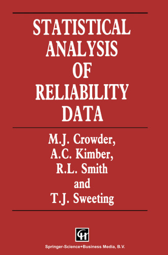 Statistical Analysis of Reliability Data