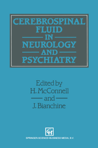 Cerebrospinal Fluid in Neurology and Psychiatry
