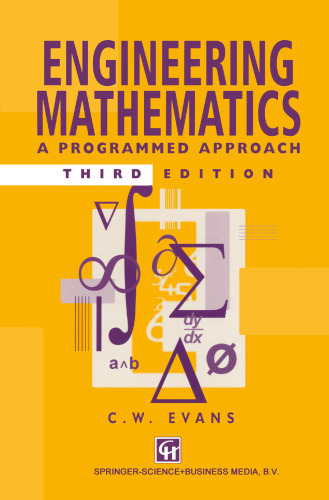 Engineering Mathematics: A Programmed Approach