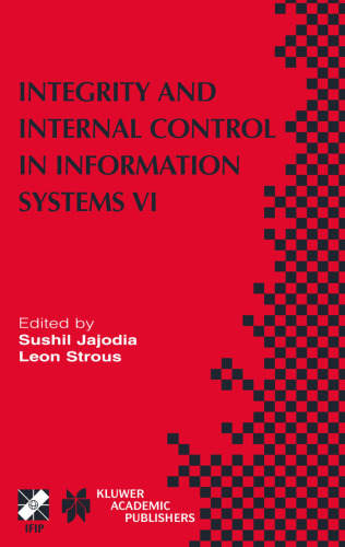 Integrity and Internal Control in Information Systems VI