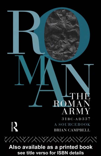 ROMAN ARMY 31 BC-AD 337 CL