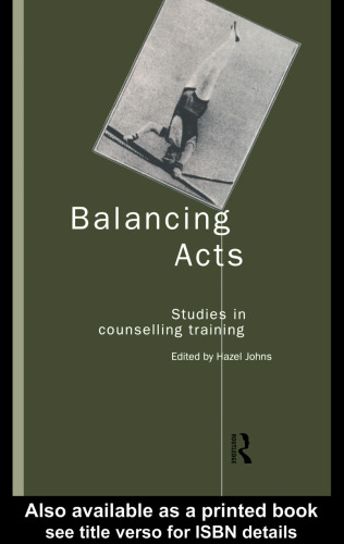 Balancing Acts: Studies in Counselling Training