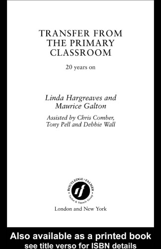 Transfer from the Primary Classroom: 20 Years On