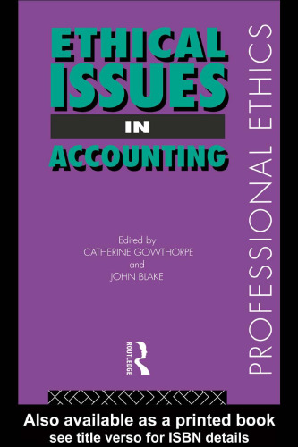 Ethical Issues in Accounting (Professional Ethics)